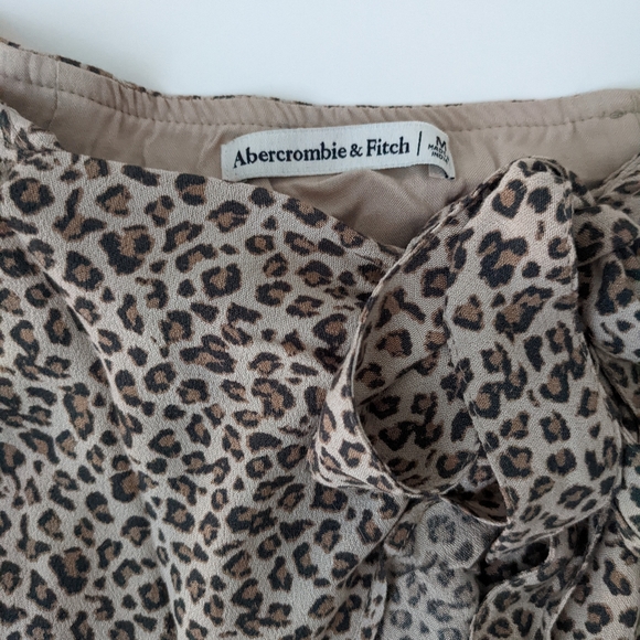 Abercrombie & Fitch Leopard Mini Skirt - Picture 4 of 6